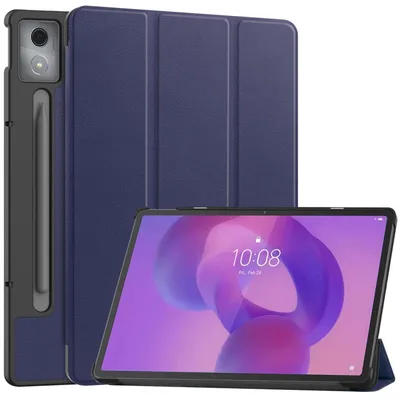 Produktbild von Für Lenovo Idea Tab Pro 3folt Wake UP Smart Cover Tablet Tasche Hülle Case Dunkelblau