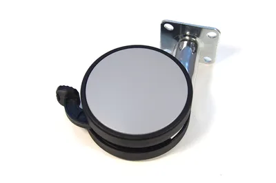 Produktbild von IHC Möbelrollen mit Platte,Bremse Räder Lenkrolle Bockrollen Laufrollen 80mm, 4 Stück