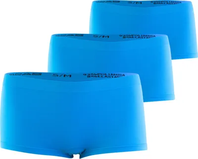 Produktbild von Yenita® Seamless Pantys 3er Set, Microfaser L/XL turquoise