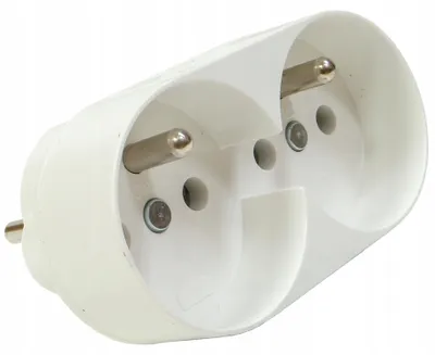 Produktbild von Jonex R-270 Verteilerstecker 2x Schuko Weiß