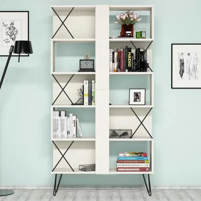 Obrázok produktu pre Skye Decor, Regál - Europa (krémová)