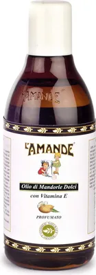 Produktbild von Süßmandelöl 100% natürlich 250ml Körper- & Gesichtsöl L'AMANDE beruhigend