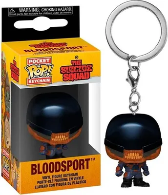 Image de The Suicide Squad - Bloodsport - Porte-clés Funko Pocket POP ! Keychain
