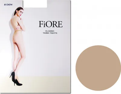 Produktbild von Glatte dünne Damenstrumpfhose 8 den Fiore Taima Akt 3