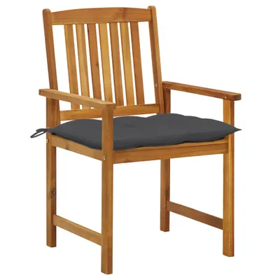 Immagine prodotto di vidaXL Sedie da giardino con cuscini 8 pz. Legno massiccio di acacia