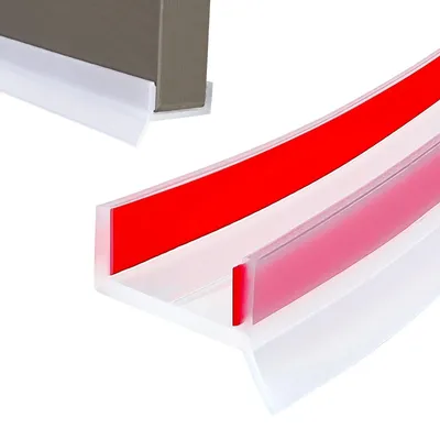 Image de Joint d'étanchéité pour portes - Adhésif - 5 mètres, transparent
