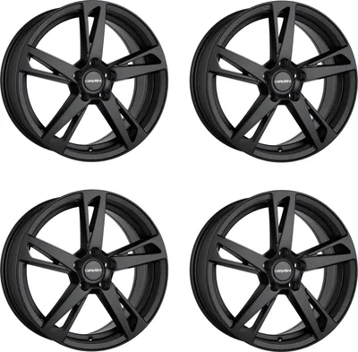 Obrázok produktu pre 4 x Carmani disky 16 Anton 7,5 palca x 17 palcov ET38 5x114,3 čierna matná CA167517J38BM kompatibilné s Kia Carens Ceed Magentis Niro Opirus Optima Soul Sportage Venga
