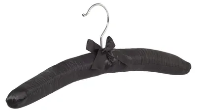 Produktbild von Kleiderbügel-Set, 40 Stück, schwarz, 38 cm