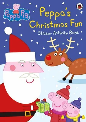 Productafbeelding van Peppa Pig: Peppa's Christmas Fun Sticker Activity Book