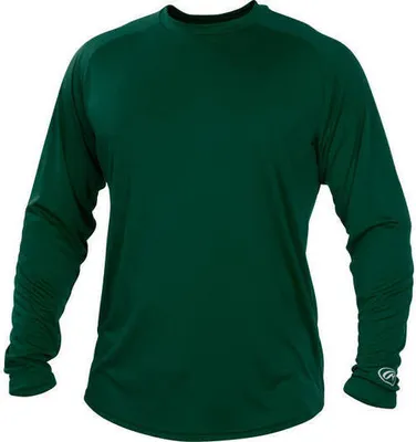 Produktbild von Rawlings LSRT Crew Neck Long Sleeve L Dark Green Baseball/Softball Artikel