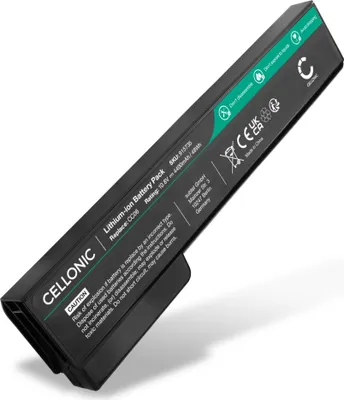 Produktbild von CELLONIC 1x Akku für Notebook Kompatibel mit HP EliteBook 8470p, EliteBook 8570p, ProBook 6570b, CC06XL - (4400mAh, 10.8V)