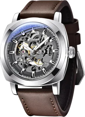 Produktbild von Herren-Analoguhr, Quarz-Chronograph, wasserdicht bis 30 m, Leuchtzeiger, Datumsanzeige, lässige und elegante Designeruhr für Business und Freizeit