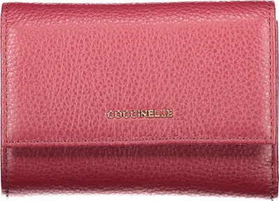 Produktbild von Lila Metallic Damen-Geldbeutel mit Münztasche und Kartenfächern