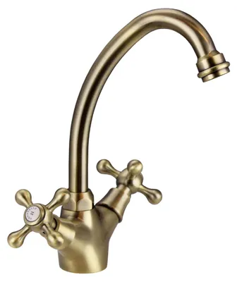 Produktbild von Aquanello Heritage Ascot Klassische Küche Nostalgischer Küchenwasserhahn Bronze BN-4004-HA