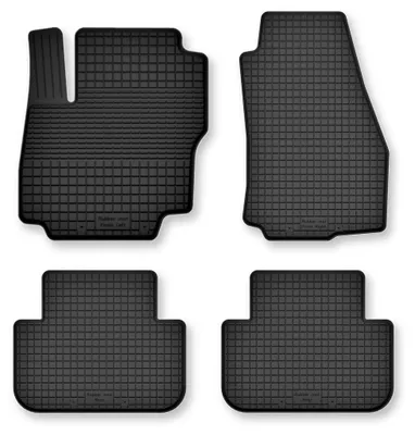 Obrázek produktu pro Gumové vaničkové autokoberce pro: Ford Kuga MK2 2012-2019 SUV černé 4 ks