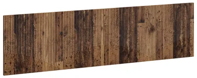 Image de vidaXL Tête de lit murale HOORN, en bois de récupération et en panneaux de particules