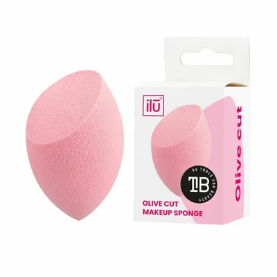 Produktbild von ILU Olive Cut Make-up-Schwamm Pink 1 Stück