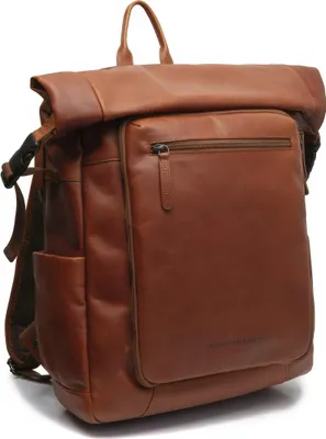 Produktbild von The Chesterfield Brand Laptoprucksack Rucksack mit Laptopfach Remo Leather Backpack Cognac hellbraun
