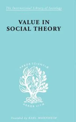 Produktbild von Value in Social Theory