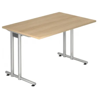 Produktbild von NANO 12 S - 120 x 80 Eiche/Silber
