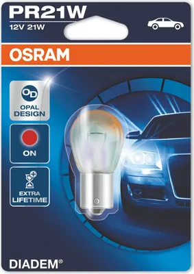 Produktbild von OSRAM DIADEM PR21W BAW15s 12 V/25 W (1 blister)