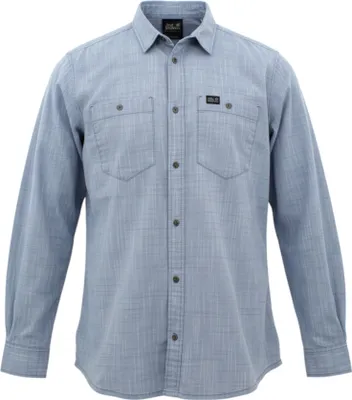 Produktbild von Jack Wolfskin Emerald Lake Herren Hemd Roll Up Shirt Blau Größe M