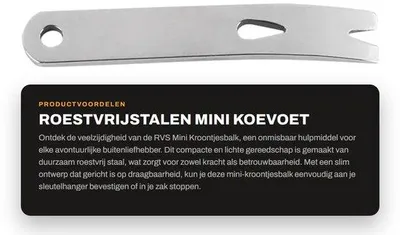 Image de Outil multifonction en acier inoxydable, idéal pour le camping et les pique-niques