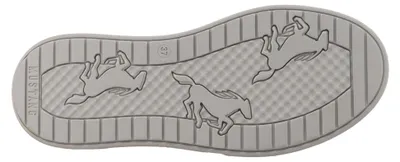 Produktbild von Mustang Damen Sneaker mit glamourösen Akzenten und modischem Print, Größe:40 EU, Farbe:Schwarz