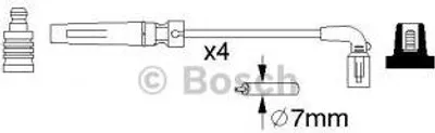 Produktbild von Bosch Zündleitungssatz  0 986 356 987