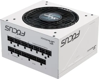 Image de SeaSonic Seasonic FOCUS GX-1000 ATX2.4 WHITE Kabel-Management - PC-/Server Netzteil - ATX