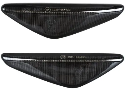 Obrázok produktu pre BMW 3 E46 Coupé/Cabriolet 03-06 LED bočné smerovky, tónované, dynamické, sada 2 ks