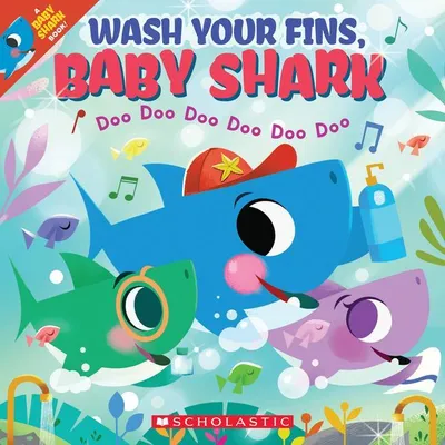 Produktbild von Wash Your Fins, Baby Shark (a Baby Shark Book)