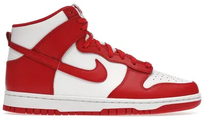 Produktbild von Nike Dunk High Championship White Red - EU 44.5