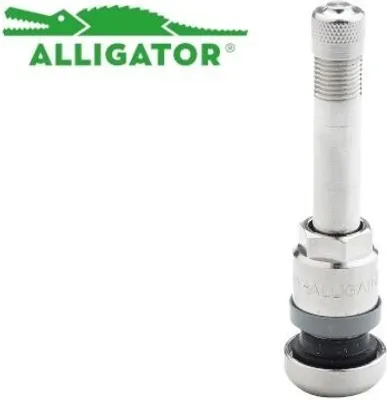Produktbild von ALLIGATOR Reifenventil 9-512593 60mm Messing