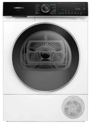 Produktbild von Siemens iQ500 WQ46H2B0ES, Freistehend, Frontlader, Wärmepumpe, Weiß, Drehregler, Berührung, Rechts