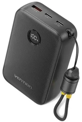 Immagine prodotto di Vention 20000mAh 2 x USB-C 1 x USB-A con display 22,5 W nero