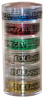 Produktbild von Eulenspiegel Polyesterglitzer Classic-Edition, 6 x 6g