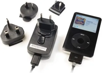 Produktbild von Kensington Travel Charger für iPod & iPhone, Schwarz