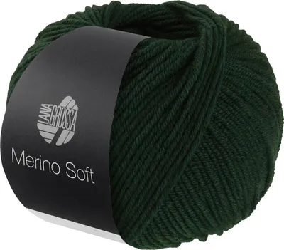 Produktbild von Lana Grossa - Merino Soft 0015 dunkelgrün