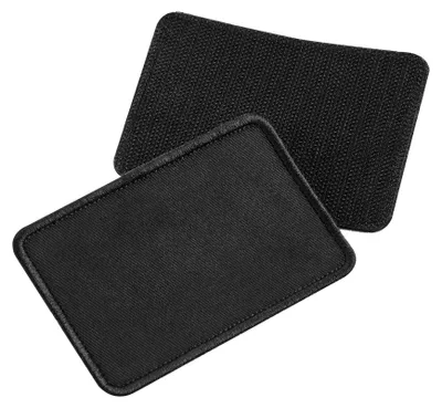 Image de Beechfield - Patch, coton amovible FK1951 (taille unique) (noir)
