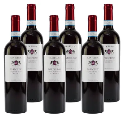 Produktbild von Villa Rillago Bardolino DOC -trocken- (6 x 0,75L)