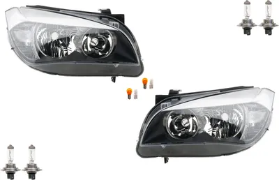 Immagine prodotto di Johns, fari alogeni HSW adatti per BMW X1 E84 07/12- con set di lampadine LR 63117290233 7290233 63117290234 7290234