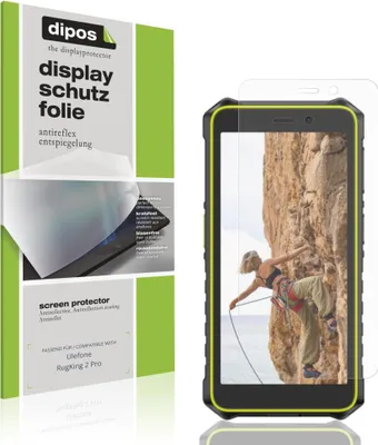 Image de 4x Film de protection d'écran pour Ulefone RugKing 2 Pro protecteur antireflet dipos