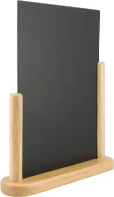 Produktbild von Securit Tischaufsteller ELEGANT groß buche