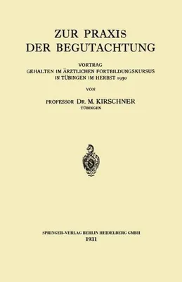 Produktbild von Zur Praxis der Begutachtung