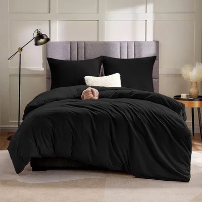 Produktbild von Famanu Bettwäsche 220 x 240 cm mit 2 Kissenbezügen 65 x 65 cm - Weiß
