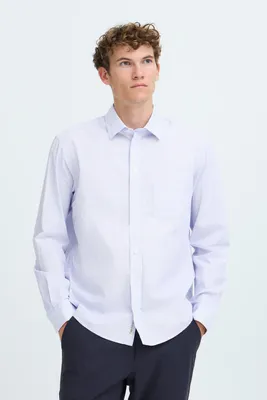 Produktbild von Casual Friday CFBJØRN Herren Hemd Langarmhemd Freizeithemd 100% Baumwolle relaxed fit