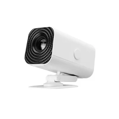 Produktbild von AIORBER HD-Wireless-Projektor mit integriertem WLAN und 3D-Unterstützung, kabelgebundene und kabellose Bildschirmspiegelung, ideal für Heimkino, Weiß