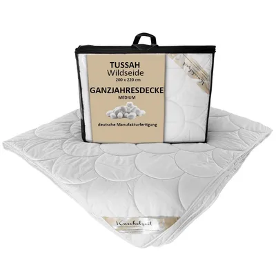 Produktbild von Tussah - Wildseide Ganzjahresdecke Kuschelzeit in 200x220 cm