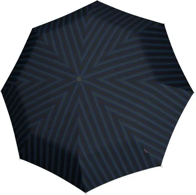 Immagine prodotto di Knirps ombrello tascabile ombrello T.205 Duomatic Twoline Up Ecorepel Black nero